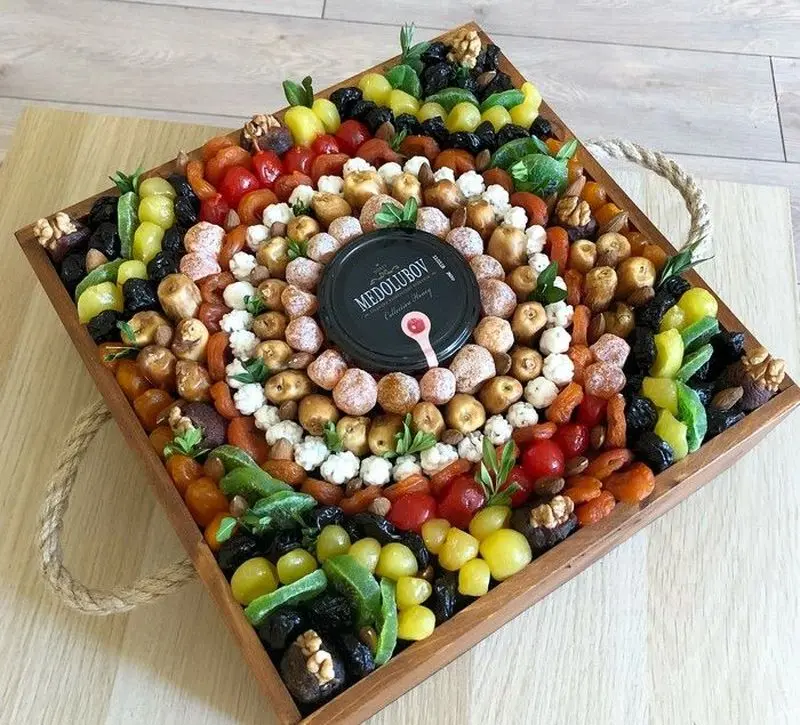 تزیین آجیل، میوه خشک و خشکبار عروس برای نوروز 1405