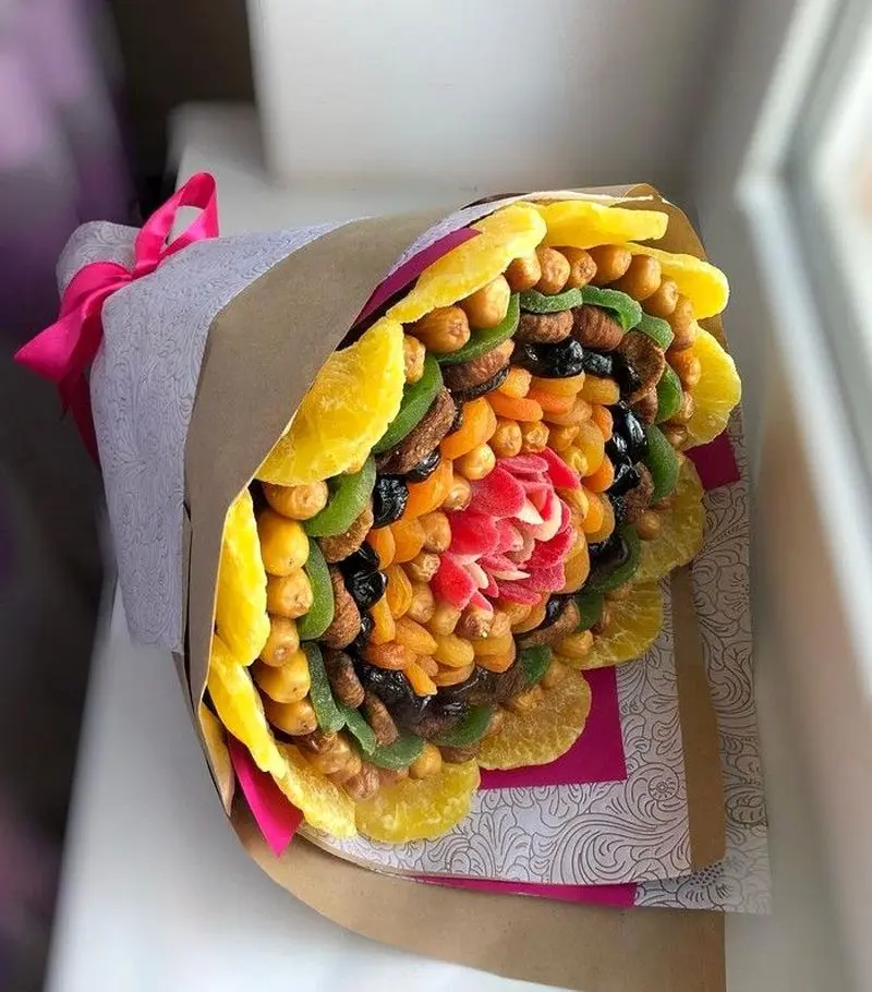 تزیین آجیل، میوه خشک و خشکبار عروس برای نوروز 1405