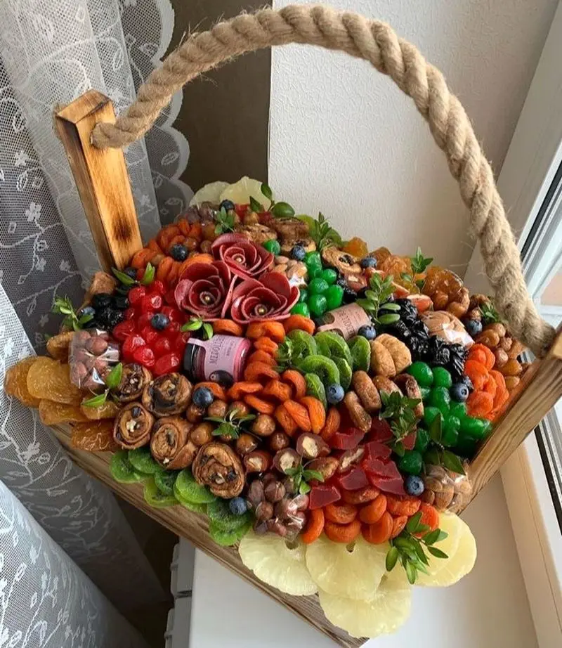 تزیین آجیل، میوه خشک و خشکبار عروس برای نوروز 1405