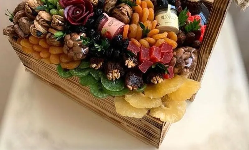 تزیین آجیل، میوه خشک و خشکبار عروس برای نوروز 1405