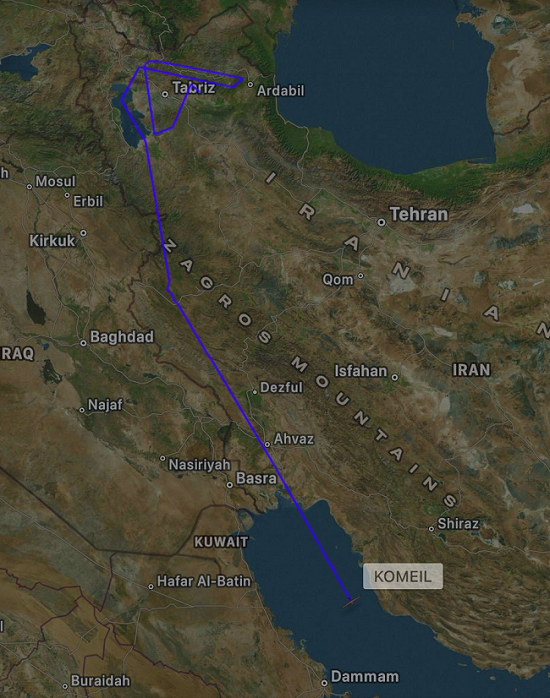 شگفتی کارشناسان از پروازهای شبانه پرنده ایرانی در آبهای جنوب/ شبحی به نام «پهپاد کمیل» بر فراز ناوگان دریایی ترامپ! +عکس