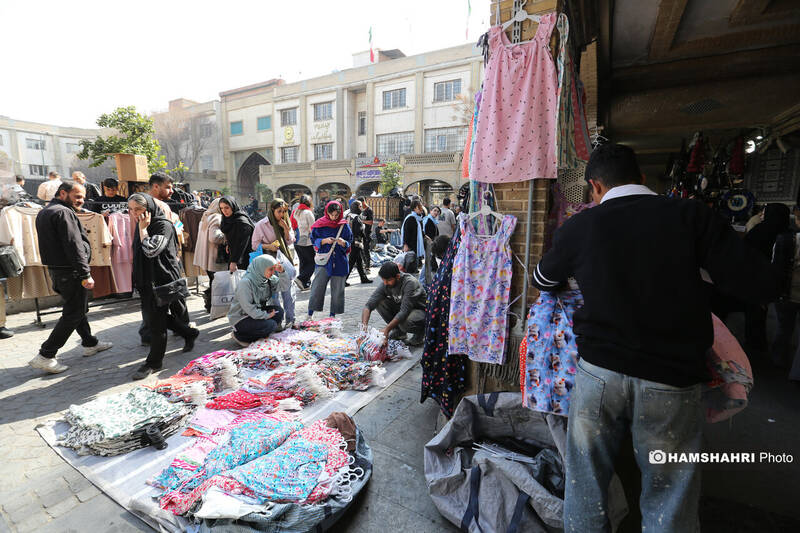 بازار بزرگ تهران در آستانه سال نو