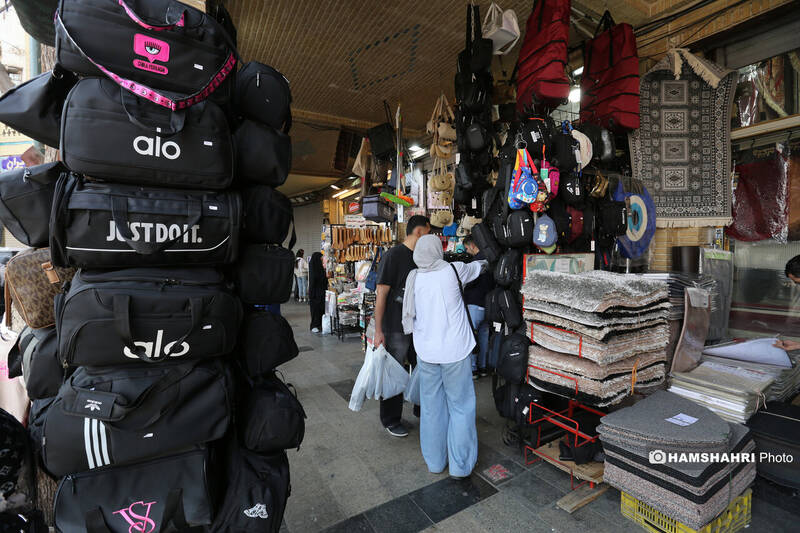 بازار بزرگ تهران در آستانه سال نو