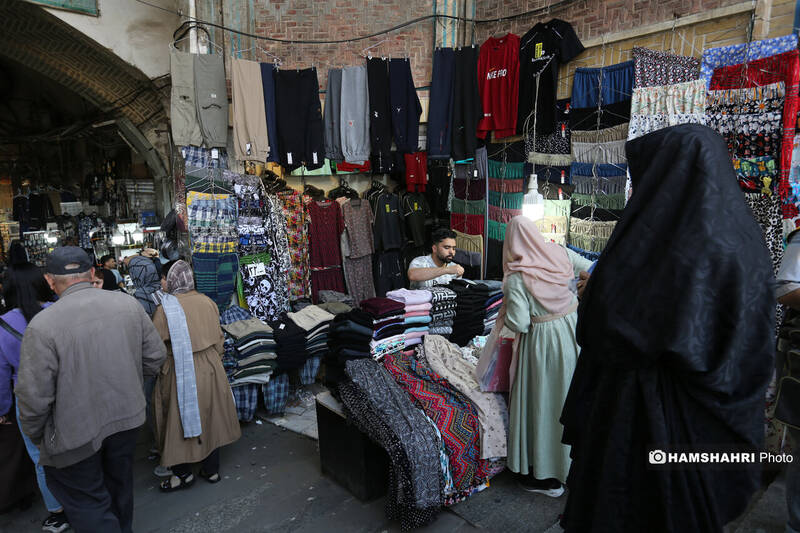 بازار بزرگ تهران در آستانه سال نو