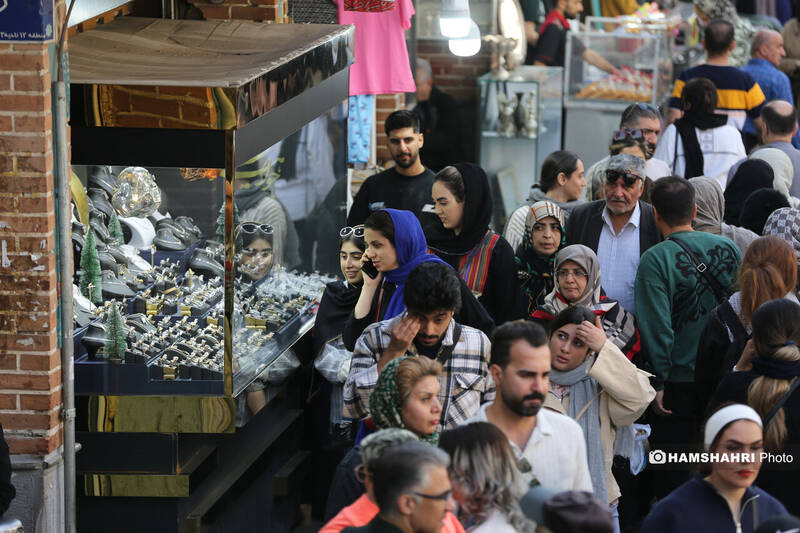 بازار بزرگ تهران در آستانه سال نو