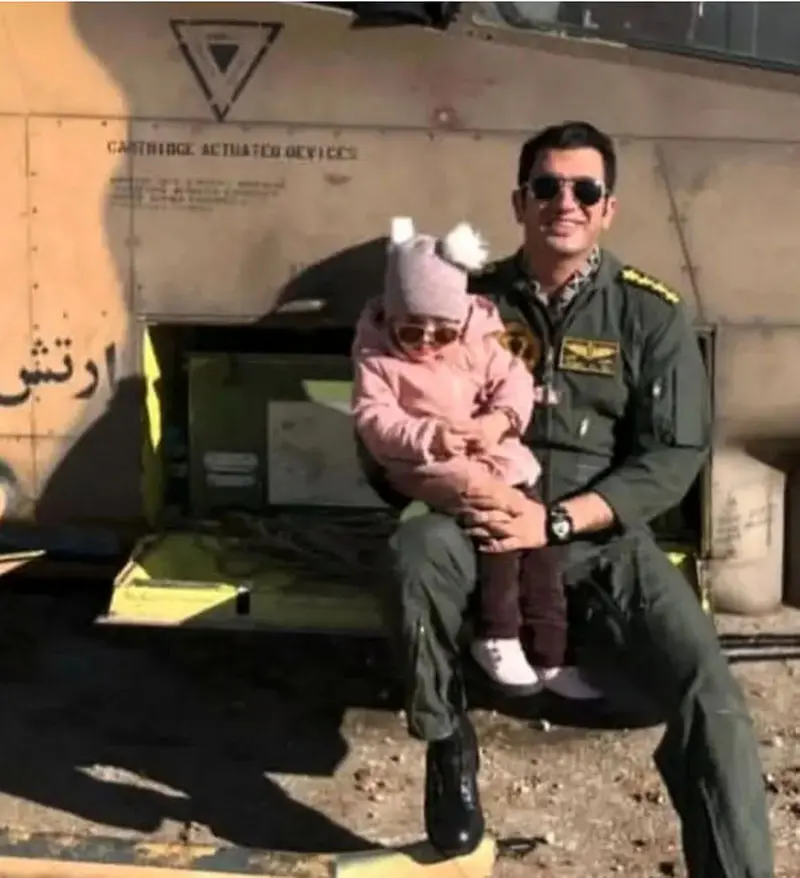 عکس های خلبان های شهید سقوط هلیکوپتر ارتش