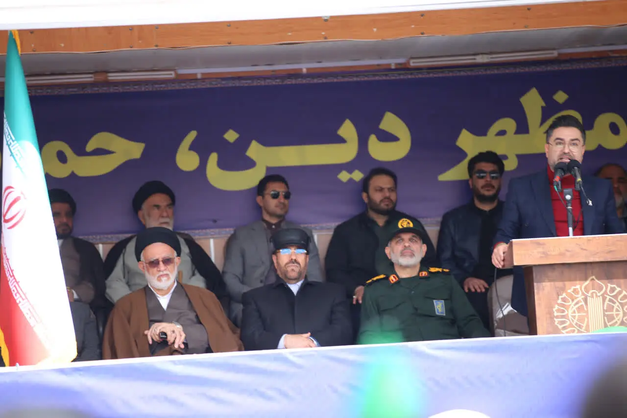 مراسم راهپیمایی ۲۲ بهمن در فارس و شیراز برگزار شد