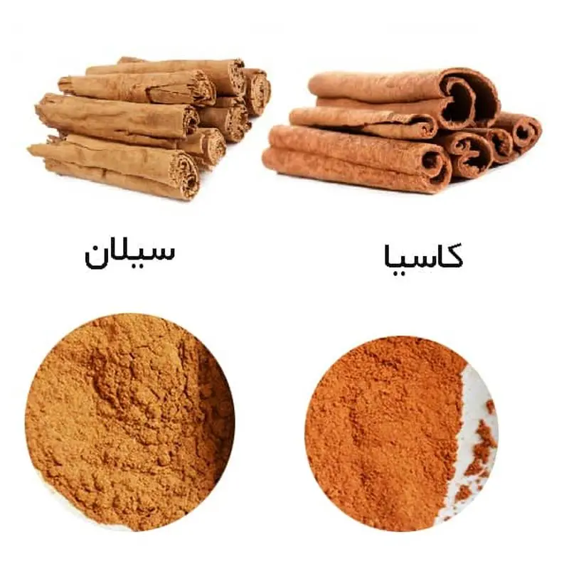 تشخیص دارچین اصل و تقلبی