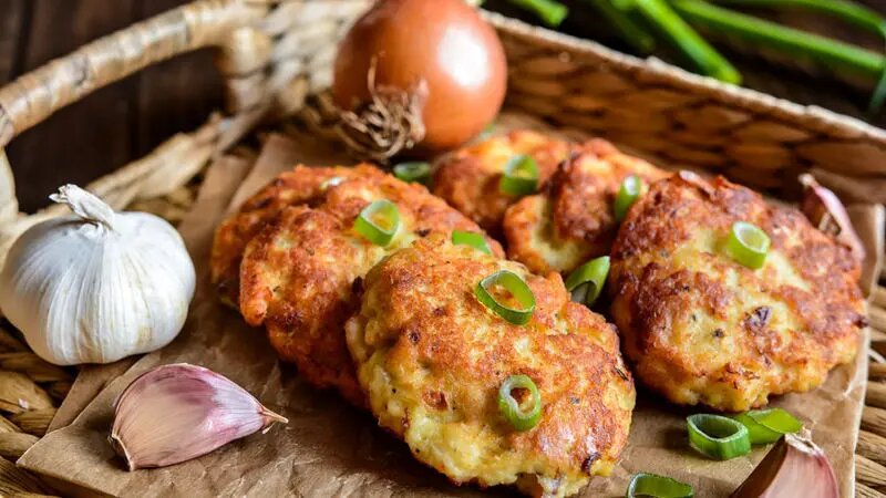 کوکوی مرغ و پیازچه ؛ افطاری ساده ، فوری و مقوی