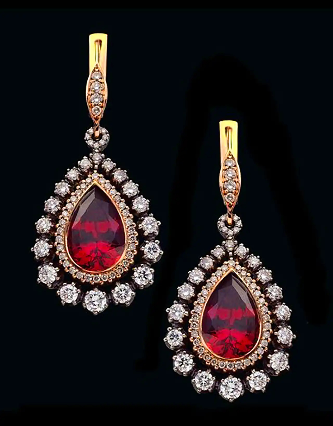 گوشواره زنانه اشکی لوکس 