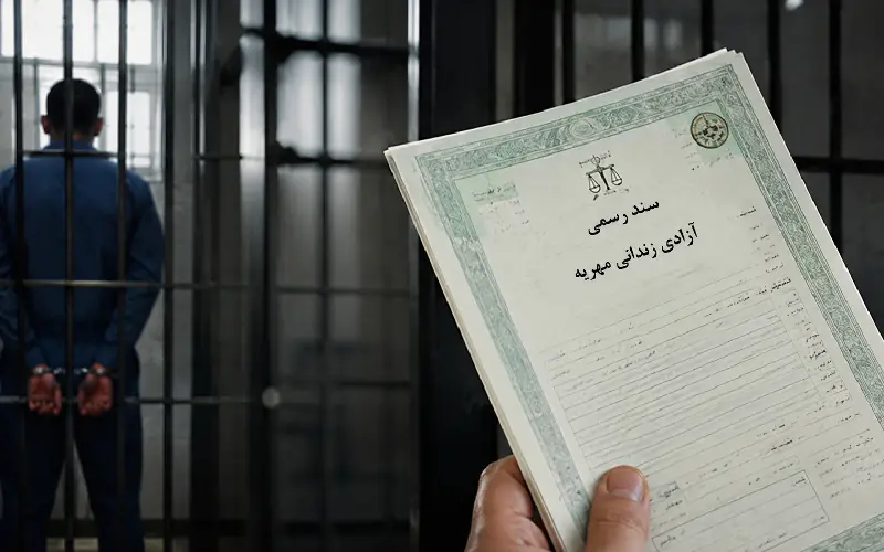 شرایط آزادی زندانی مهریه با سند